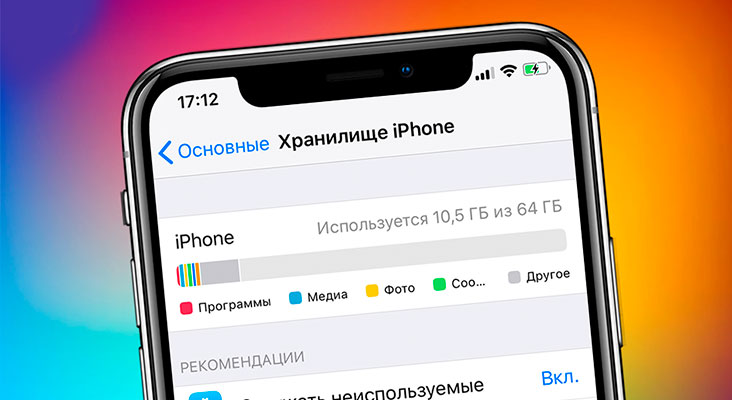 10 способов освободить память на iPhone и iPad - купить по доступной цене в ЖУК