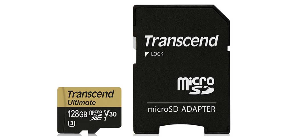 Карта памяти Transcend Ultimate micro SDHC, 128 Гб, U3M, UHS Video Speed Class 30 (V30), с адаптером-описание