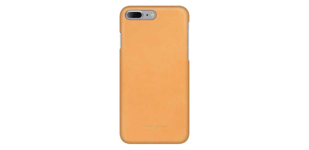 Чехол Moodz Soft Leather Hard для iPhone 7 и 8 Plus, бежевый-описание