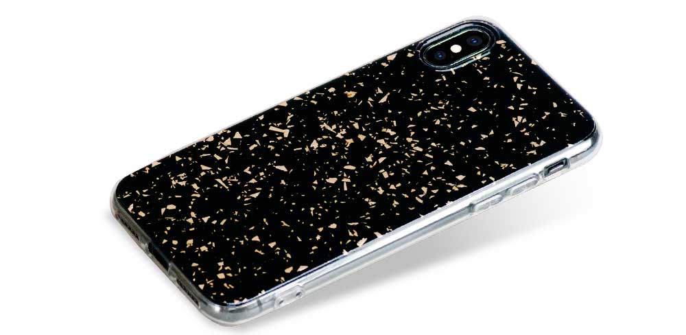 Чехол Bling My Thing Chic Collection, Gold Galaxy для iPhone XS/X-описание