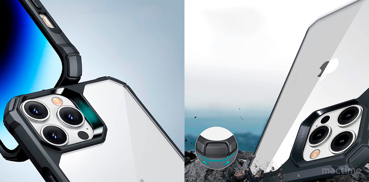 Противоударный чехол-накладка ESR Air Armor для iPhone 14 Pro Max чёрный