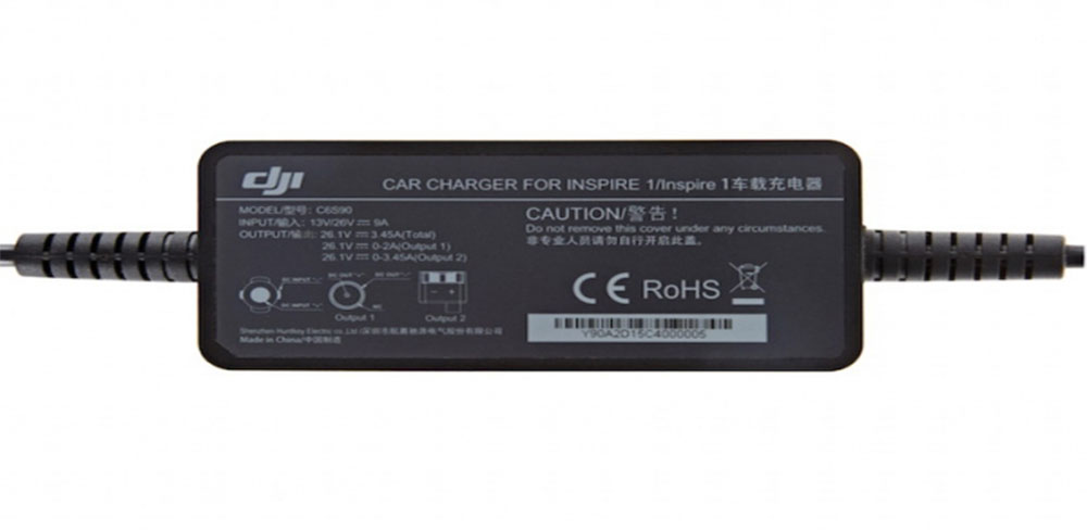 Автомобильное зарядное устройство для DJI Inspire 1-описание