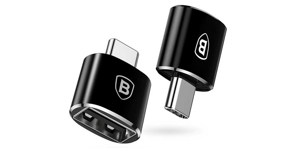 Переходник Baseus USB Female To Type-C Male-описание