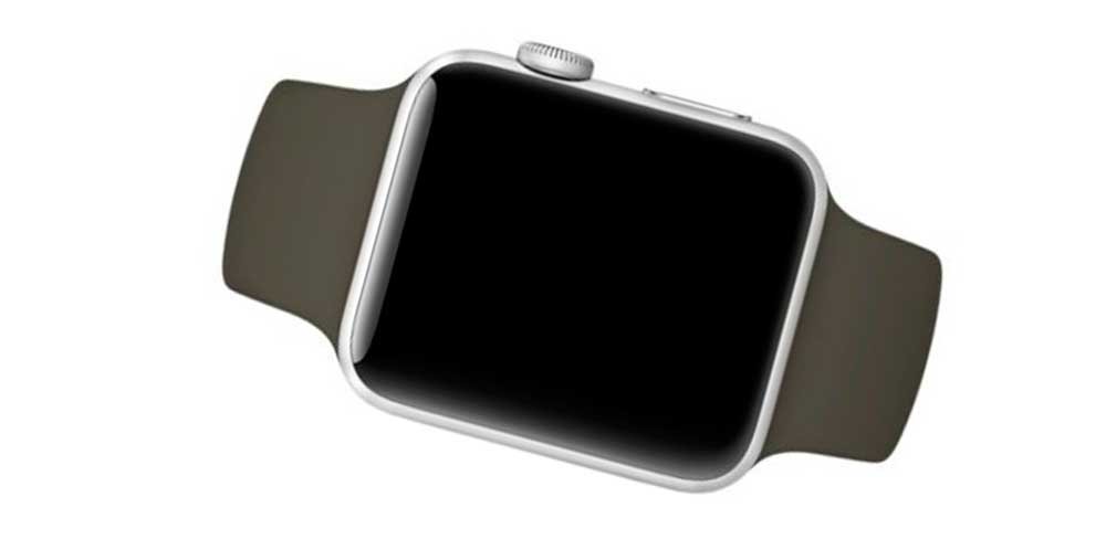 Спортивный ремешок Nike для Apple Watch 38 мм, тёмно-оливковый-описание