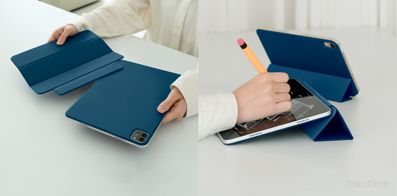 Чехол Elago Magnetic Folio для iPad Pro 11 (2020/21/22 2/3/4th) голубого цвета