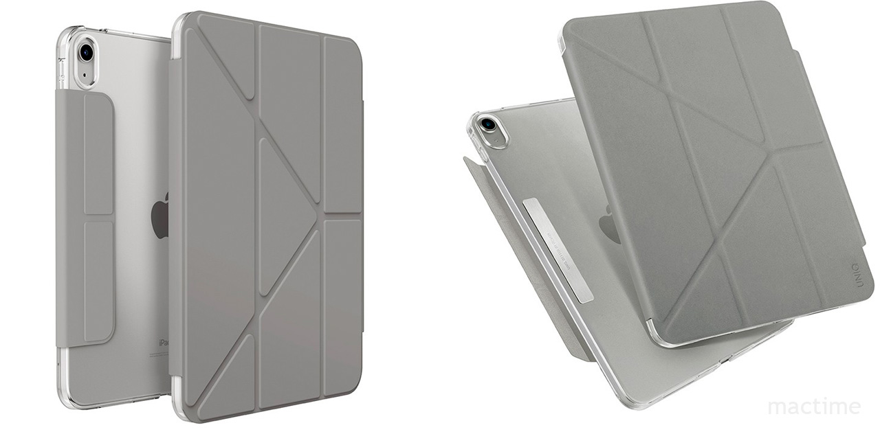 Чехол Uniq для iPad 10.9 (2022 10th Gen) Camden серый - баннер 1
