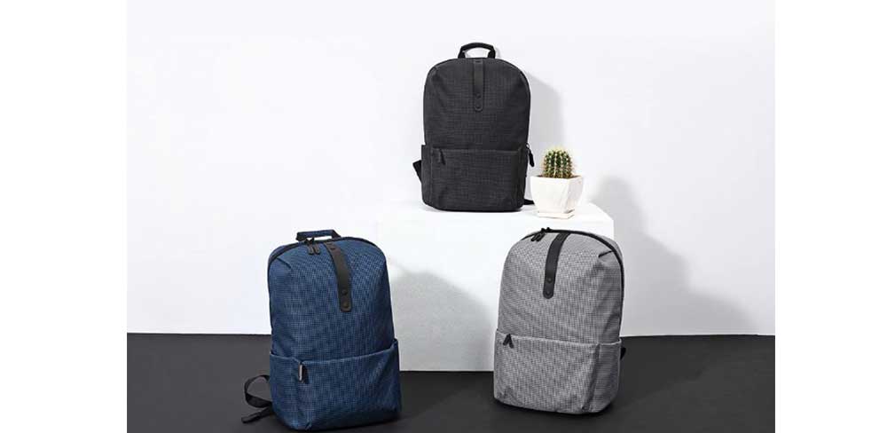 Рюкзак Xiaomi Backpack College Style Polyester Leisure Bag 15.6-описание