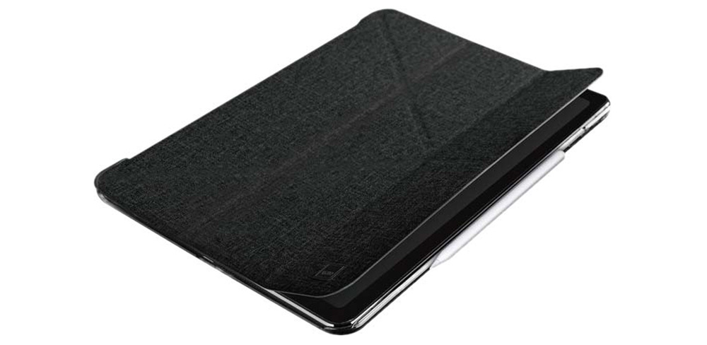 Чехол-книжка-Uniq-Yorker-Kanvas-для-iPad-Pro-(2020),-поликарбонат,-чёрный-баннер