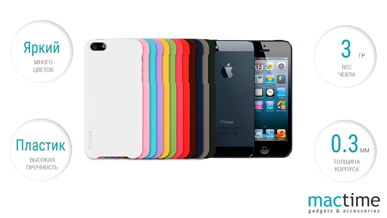 Описание чехла Colorant C1 Alpine для iPhone 5, 5S, SE