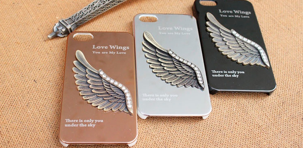 Описание чехла  Love Wing metal case для iphone 5, 5S и SE