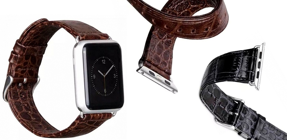 Описание кожаного ремешка для Apple Watch