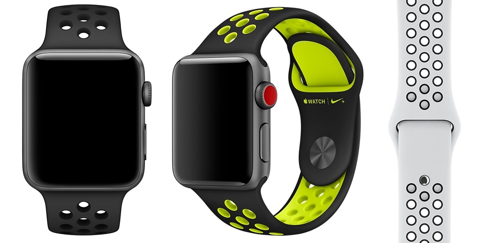 Описание спортивного ремешка Nike для Apple Watch