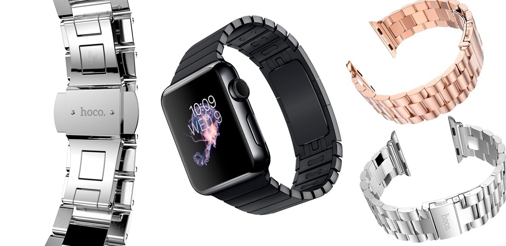 Описание стального браслета HOCO для Apple Watch