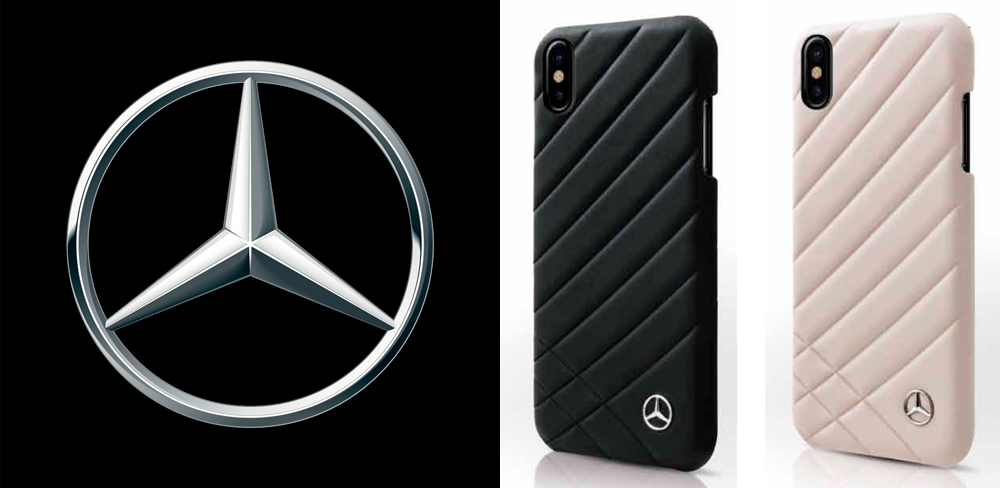 Описание чехла Mercedes Pattern ll для iPhone X