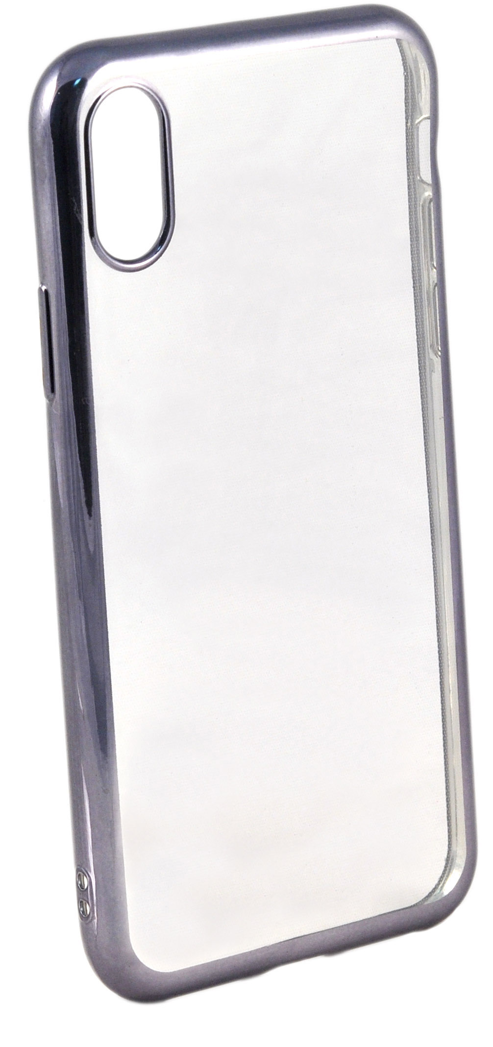 Чехол для iPhone X Shiny (electroplated) Grey
