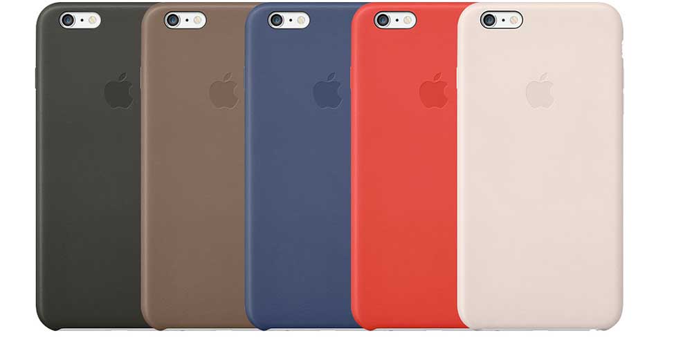 Кожаный чехол Apple Leather Case для iPhone 6/6s-описание