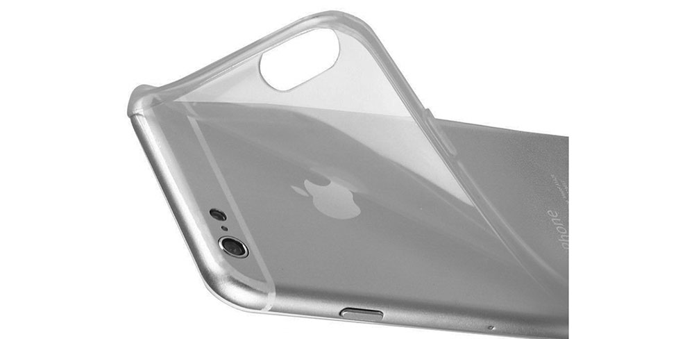 Чехол-накладка ультратонкая пластиковая для iPhone 6/6S-описание