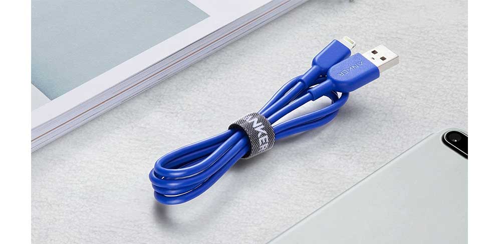 Кабель Anker PowerLine II USB-Lightning, 0,9 м-описание