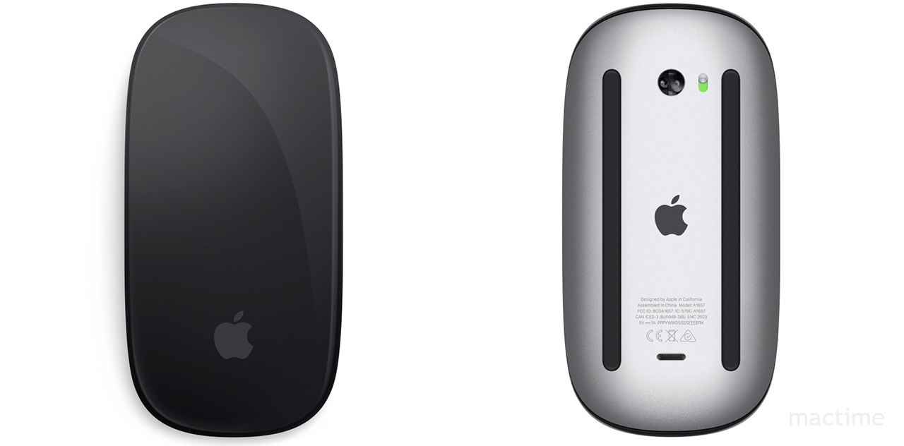 Оригинальная беспроводная мышь Apple Magic Mouse 3 в цвете «Серый космос»