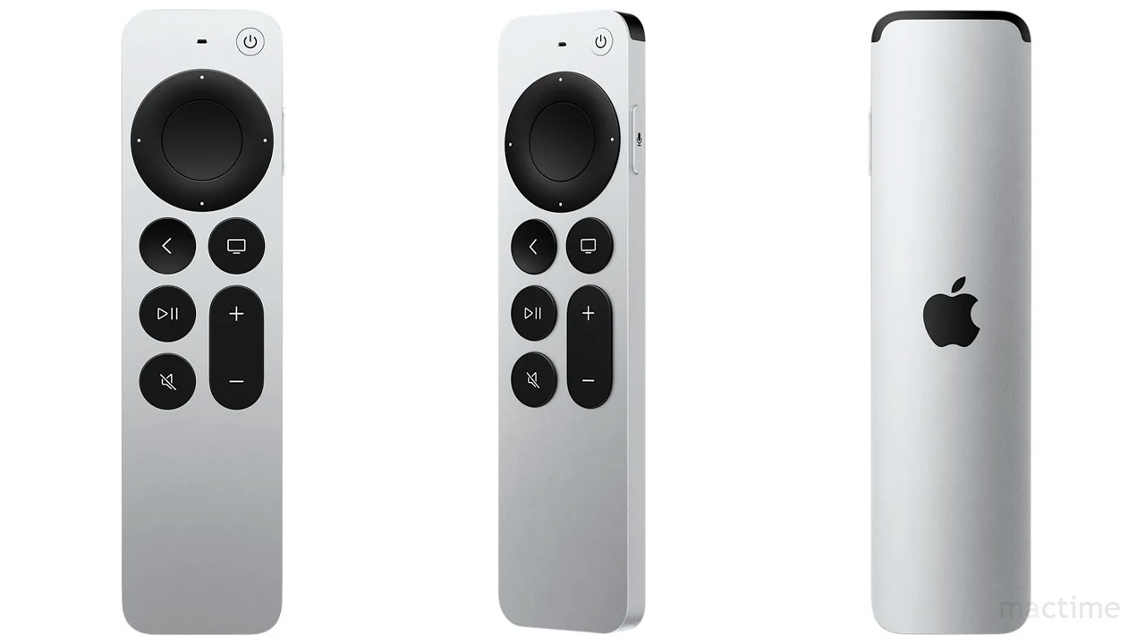 Внешний вид пульта 3-го и 2-го поколения Apple TV Remote