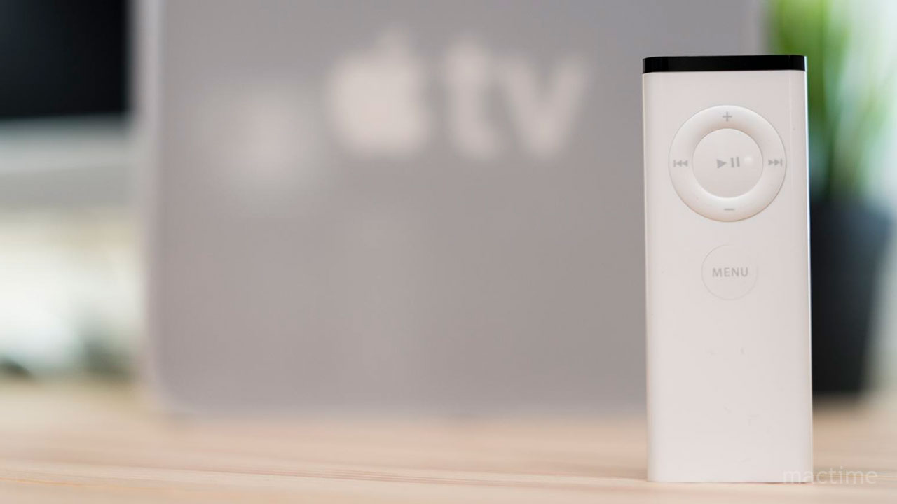 Внешний вид пульта Apple TV Remote