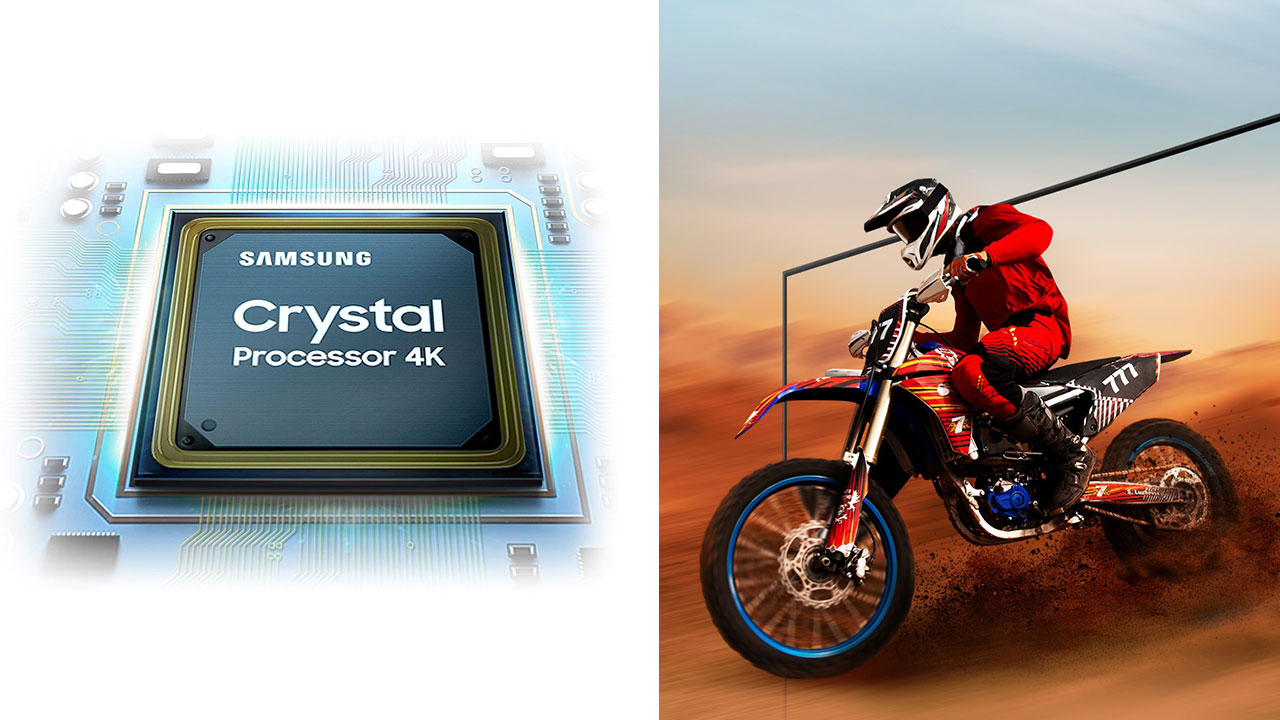 Процессор Crystal 4K в телевизоре Samsung