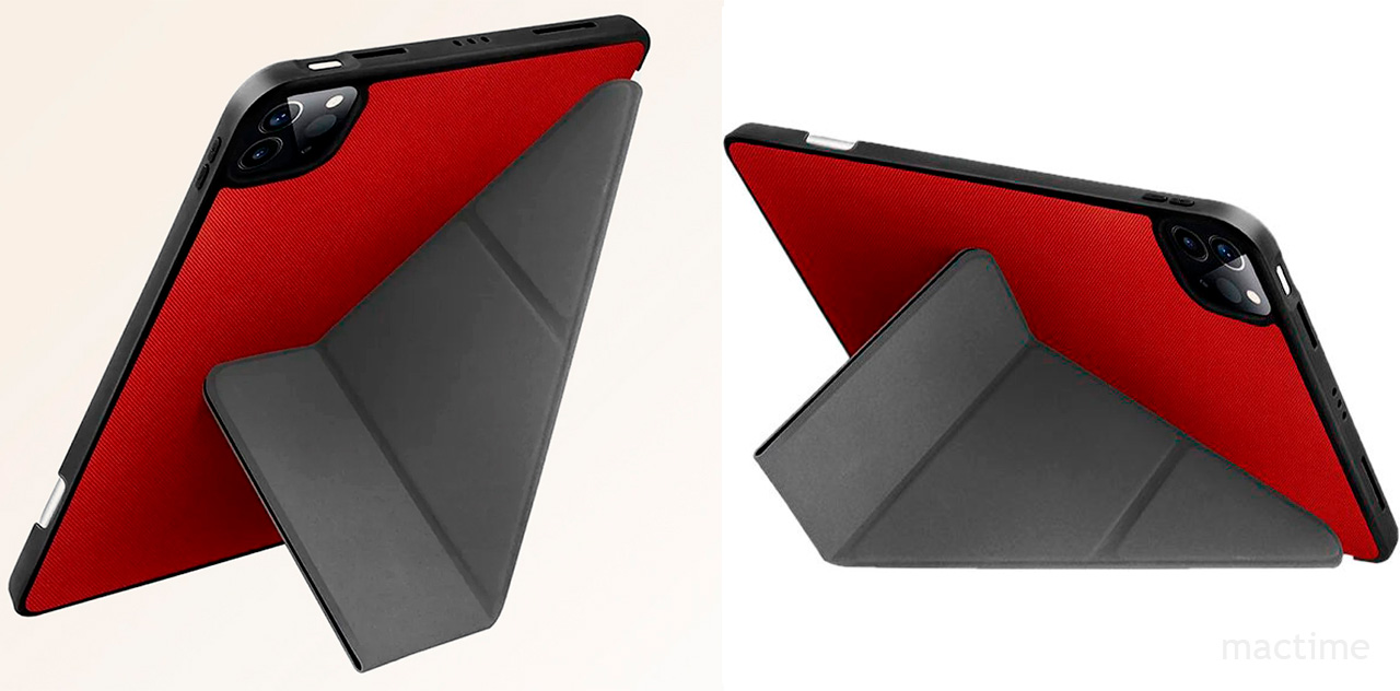 Чехол Uniq Transforma Anti-microbial для iPad Pro 11 (2021/20) красного цвета