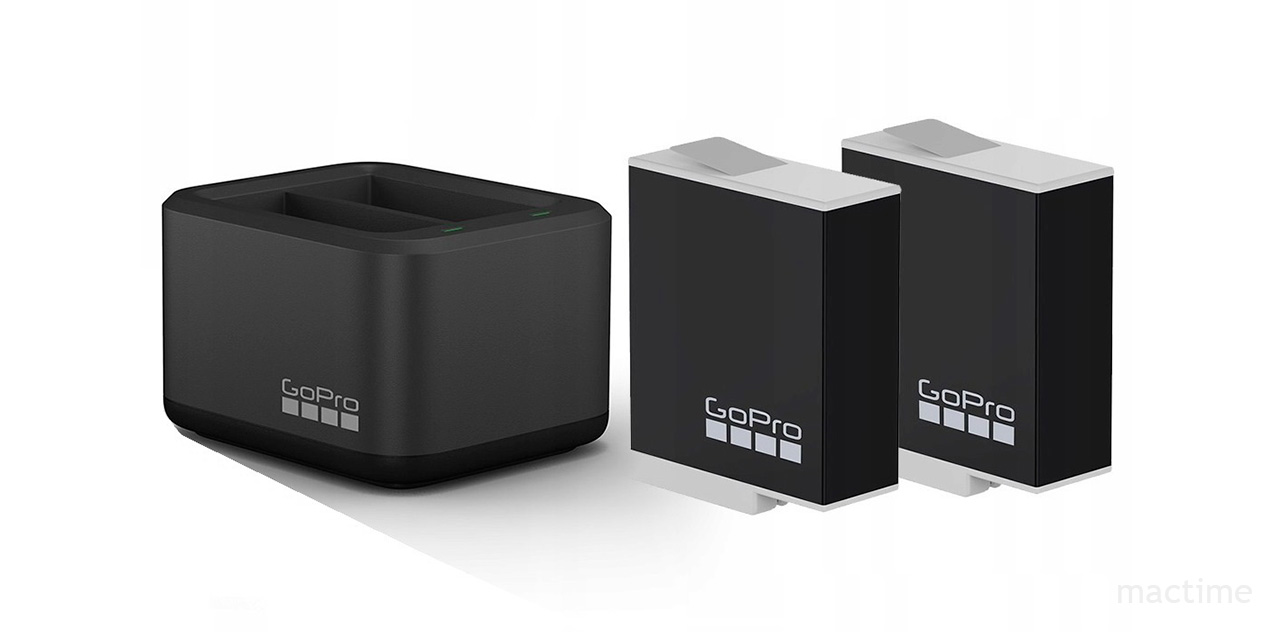 Зарядное устройство GoPro Dual Enduro Battery Charger с батареей в комплекте