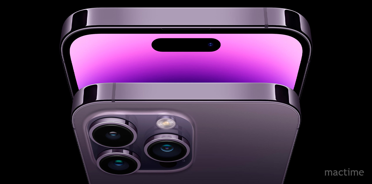 Невероятный «глубокий фиолетовый» iPhone 14 Pro