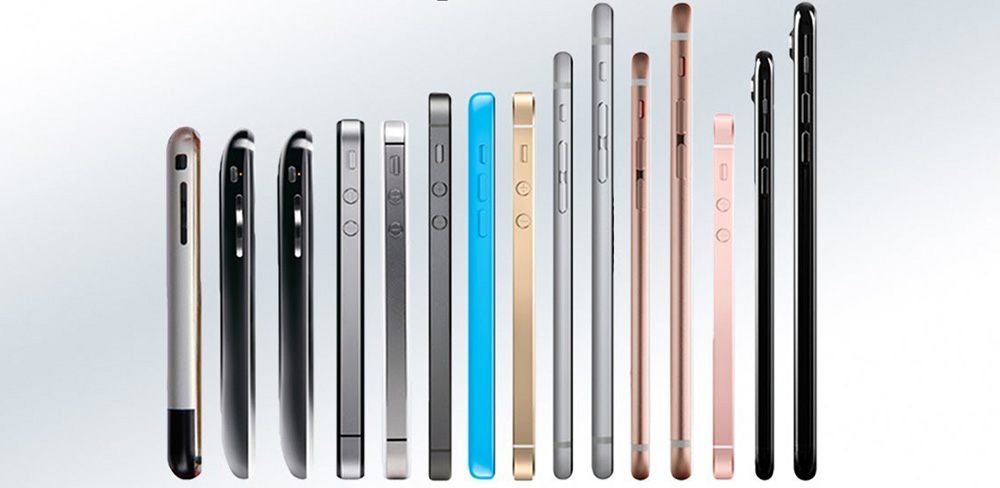 Сравнение телефонов от Apple