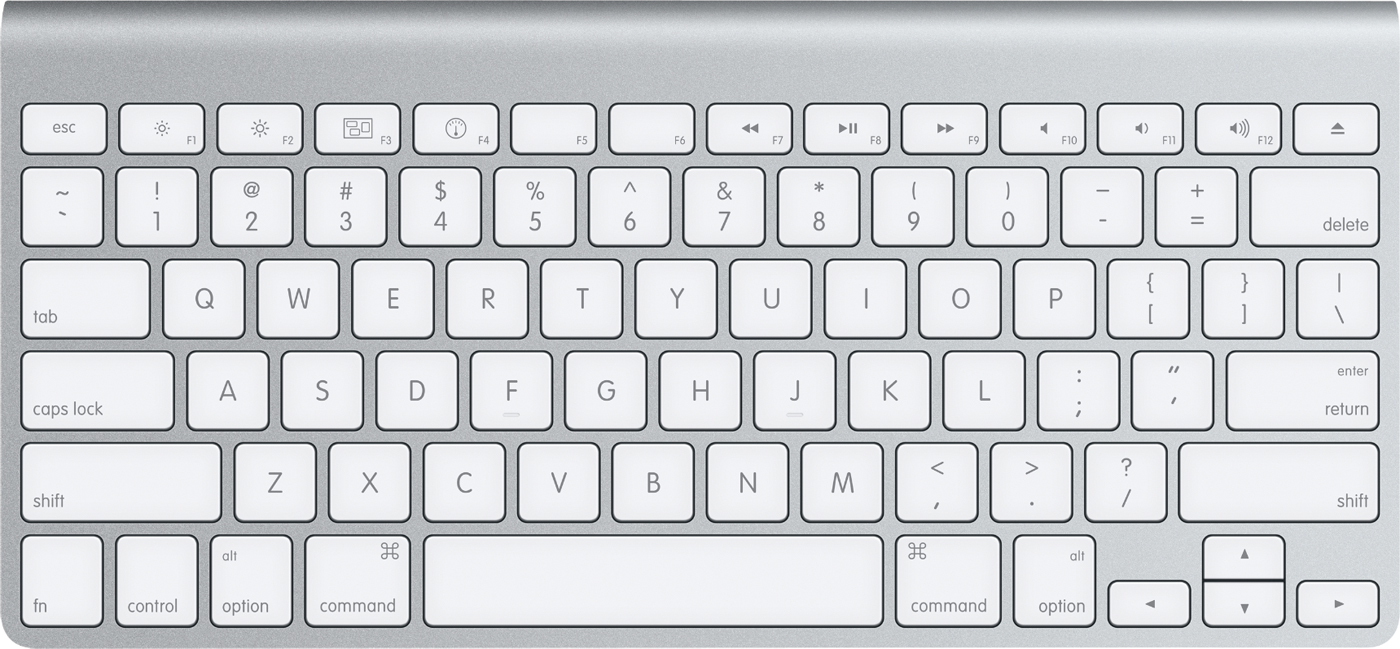 горячие клавиши моноблока iMac