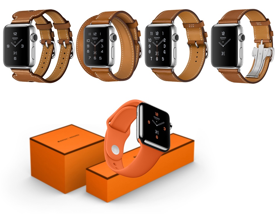 Цвета Apple Watch модель Hermes