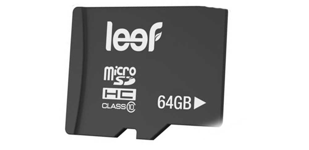 Карта памяти с адаптером Leef microSD 64Gb CL10-описание