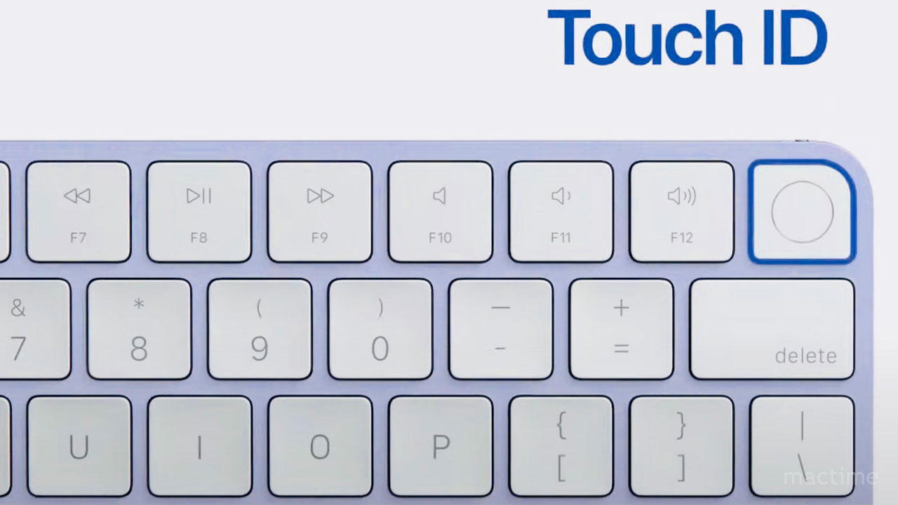 Сенсор Touch ID в Magic Keyboard