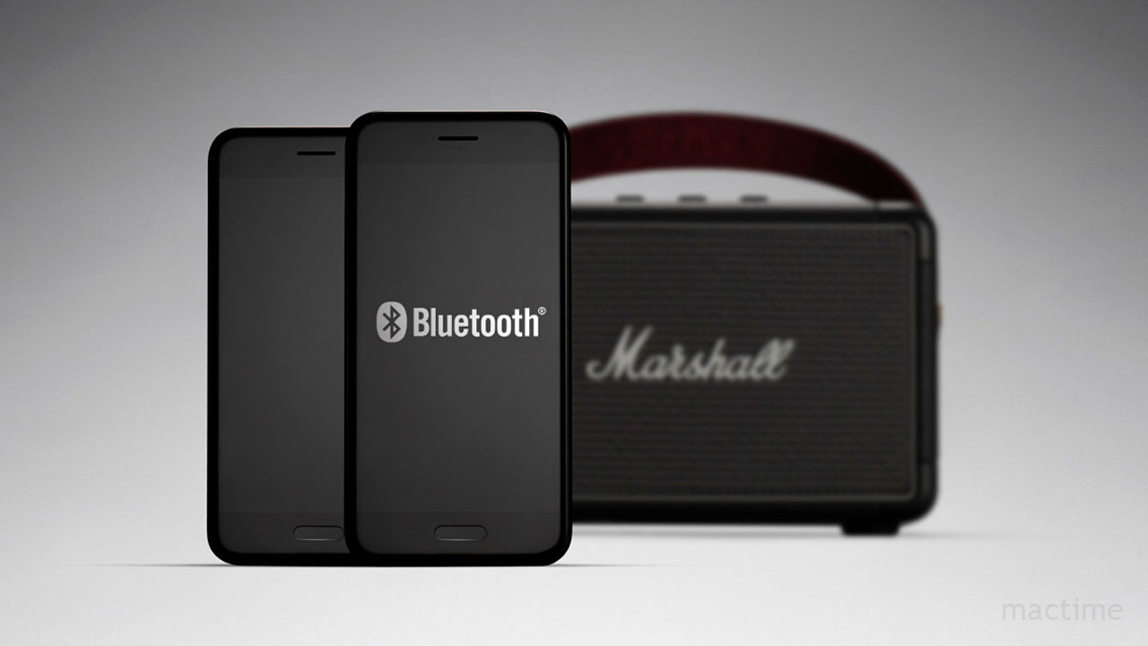Подключение по Bluetooth к Marshall Kilburn II