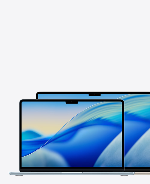 Изображение MacBook Air 13 и 15 с чипом M4