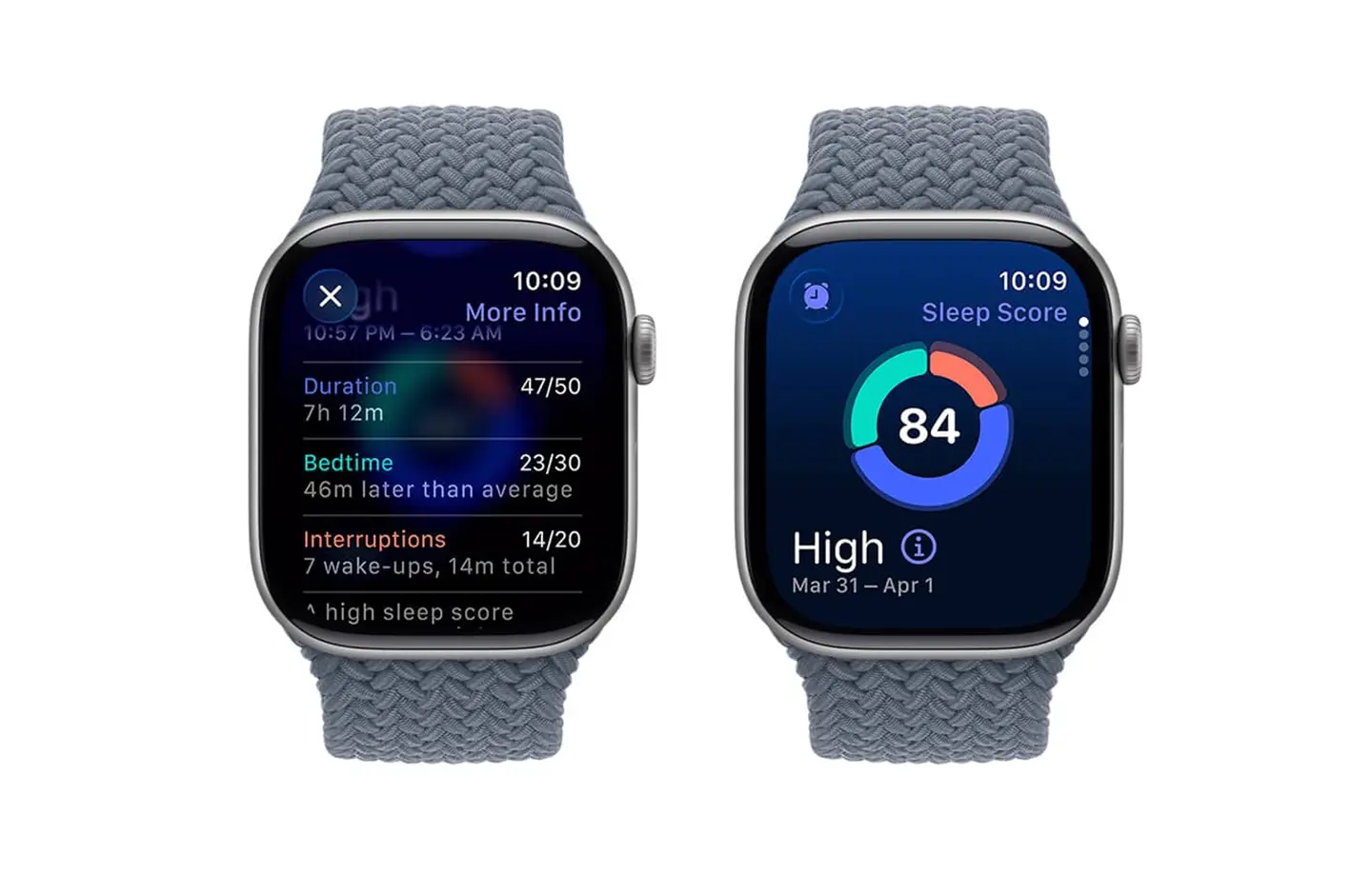 На изображении слайд про Apple Watch Series 11 для сна