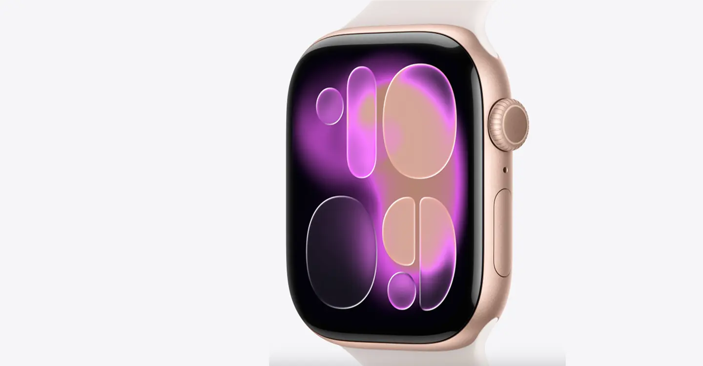 На изображении слайд про Apple Watch Series 11 описывающий дизайн