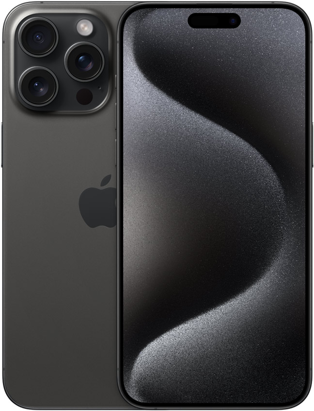 iPhone 15 Pro Max Чёрный титановый