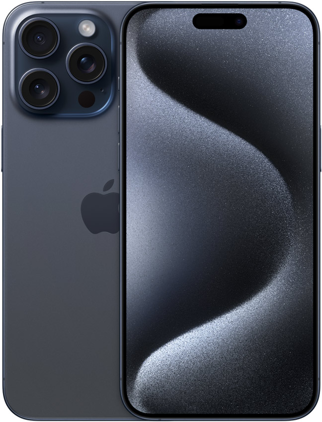 iPhone 15 Pro Max Синий титановый