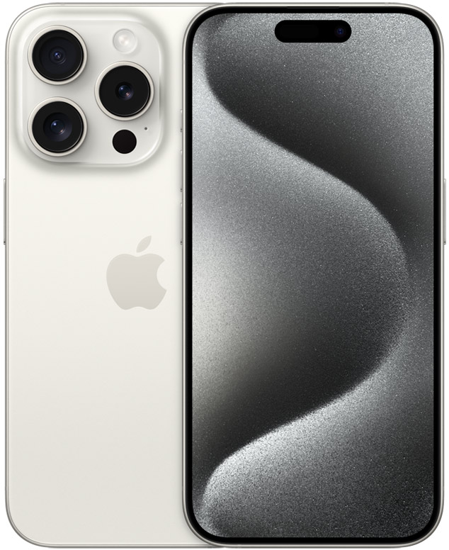 iPhone 15 Pro Белый титан>