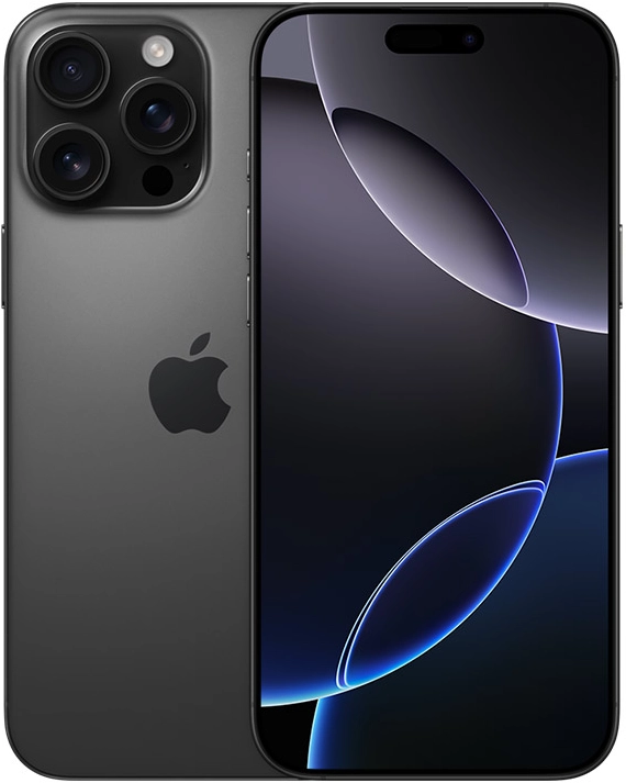 iPhone 16 Pro Max Чёрный титановый