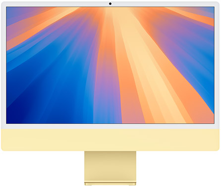 iMac (M4, 4 порта) Жёлтый