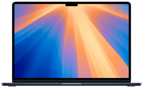 MacBook Air 15 (m4) Тёмная ночь