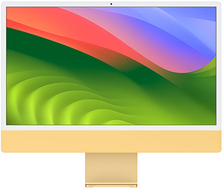 iMac 24 (M1, 4 порта, 2021) Жёлтый