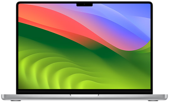 MacBook Pro 14 (M1 Pro или M1 Max, 2021) Серебристый