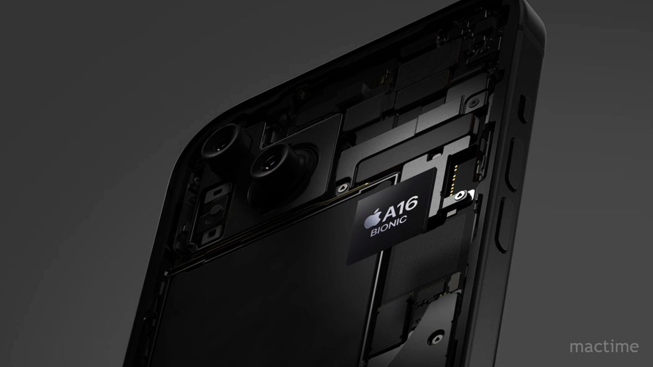 Мощность чипа A16 Bionic в iPhone 15 Plus