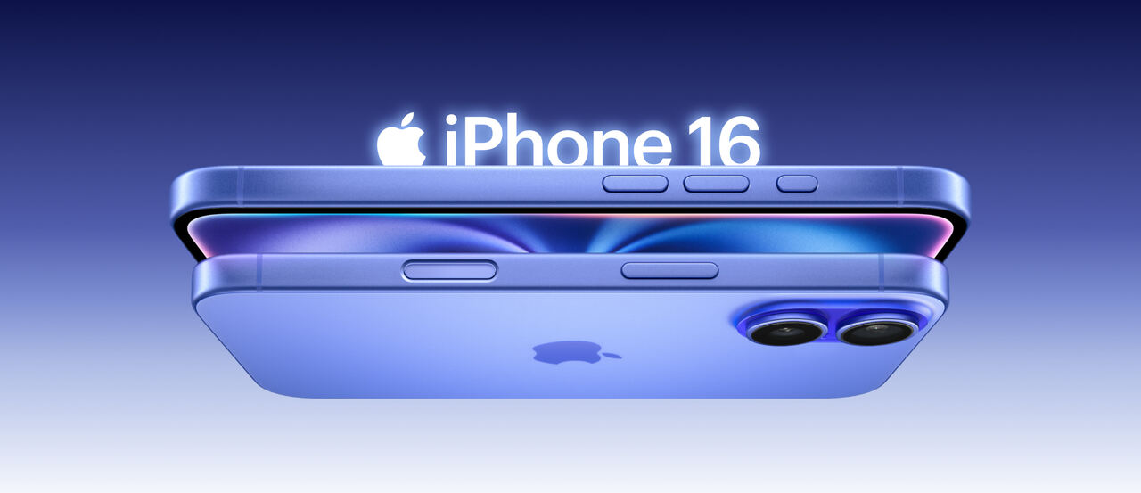 На изображении iPhone 16