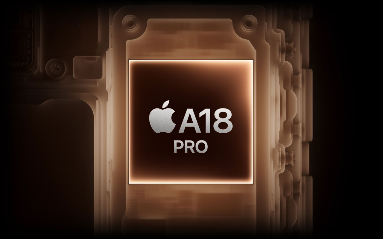 На изображении процессор A 18 Pro