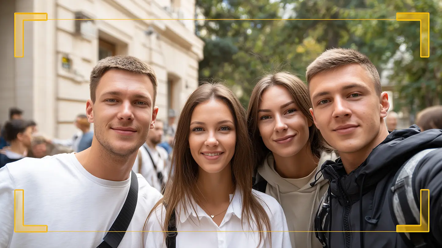 На изображение пример фотографии сделанной с iPhone 17 Pro